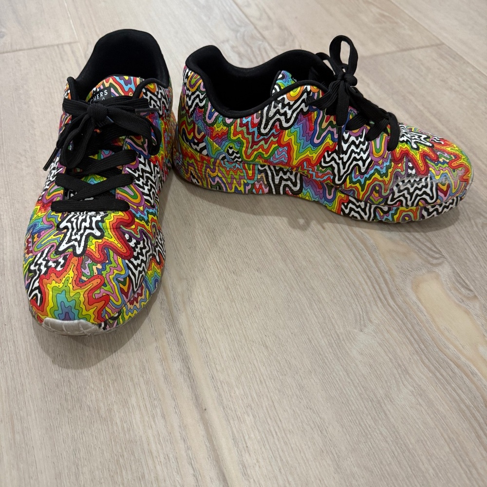 Jen Stark x Sketchers SneakersDONATED